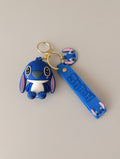 Disney Stitch Silikon Anahtarlık – Figür + Kordon Seti