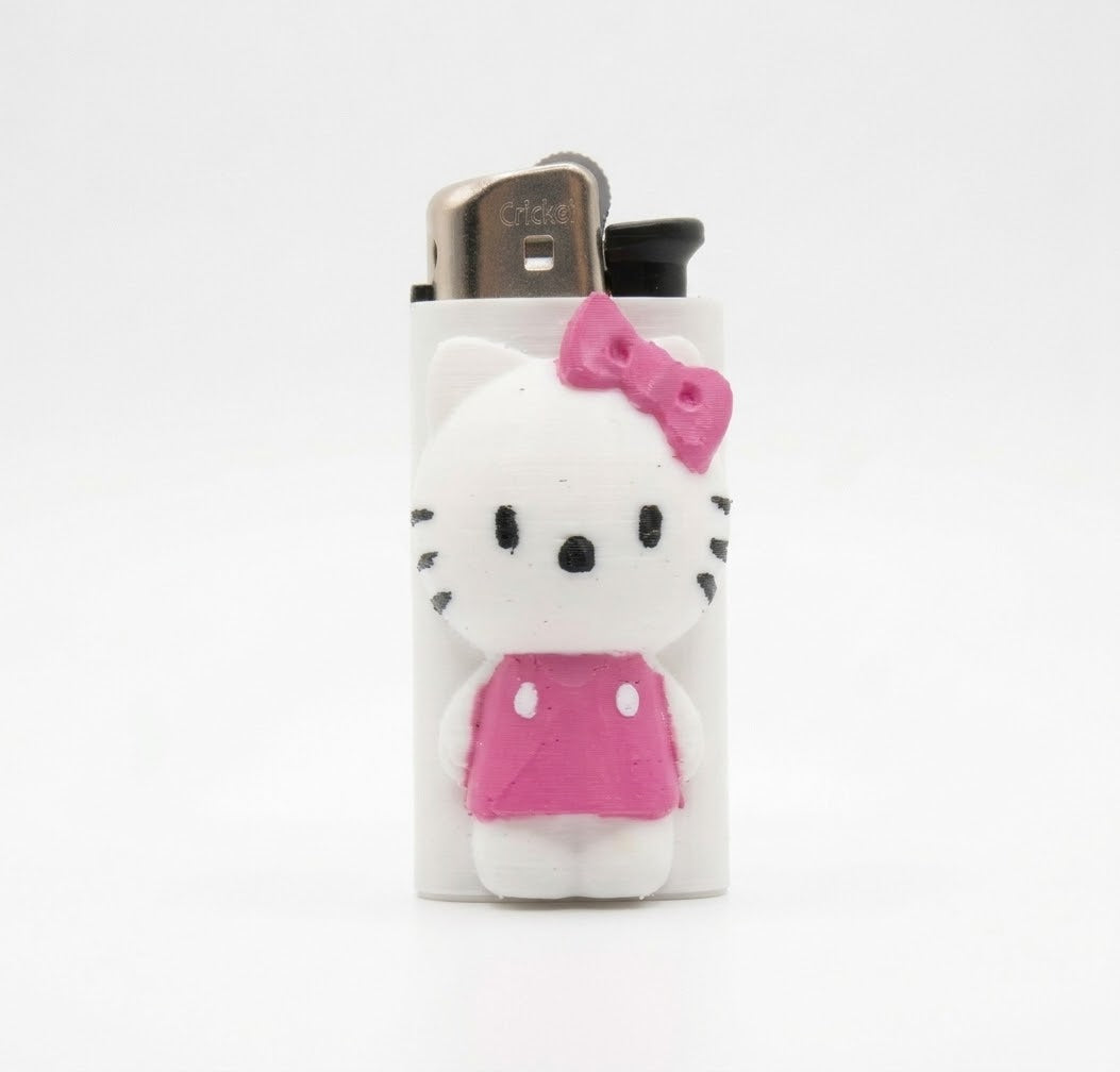 Hello Kitty Figürlü Çakmak – Pembe Detaylı Şık & Sevimli Aksesuar
