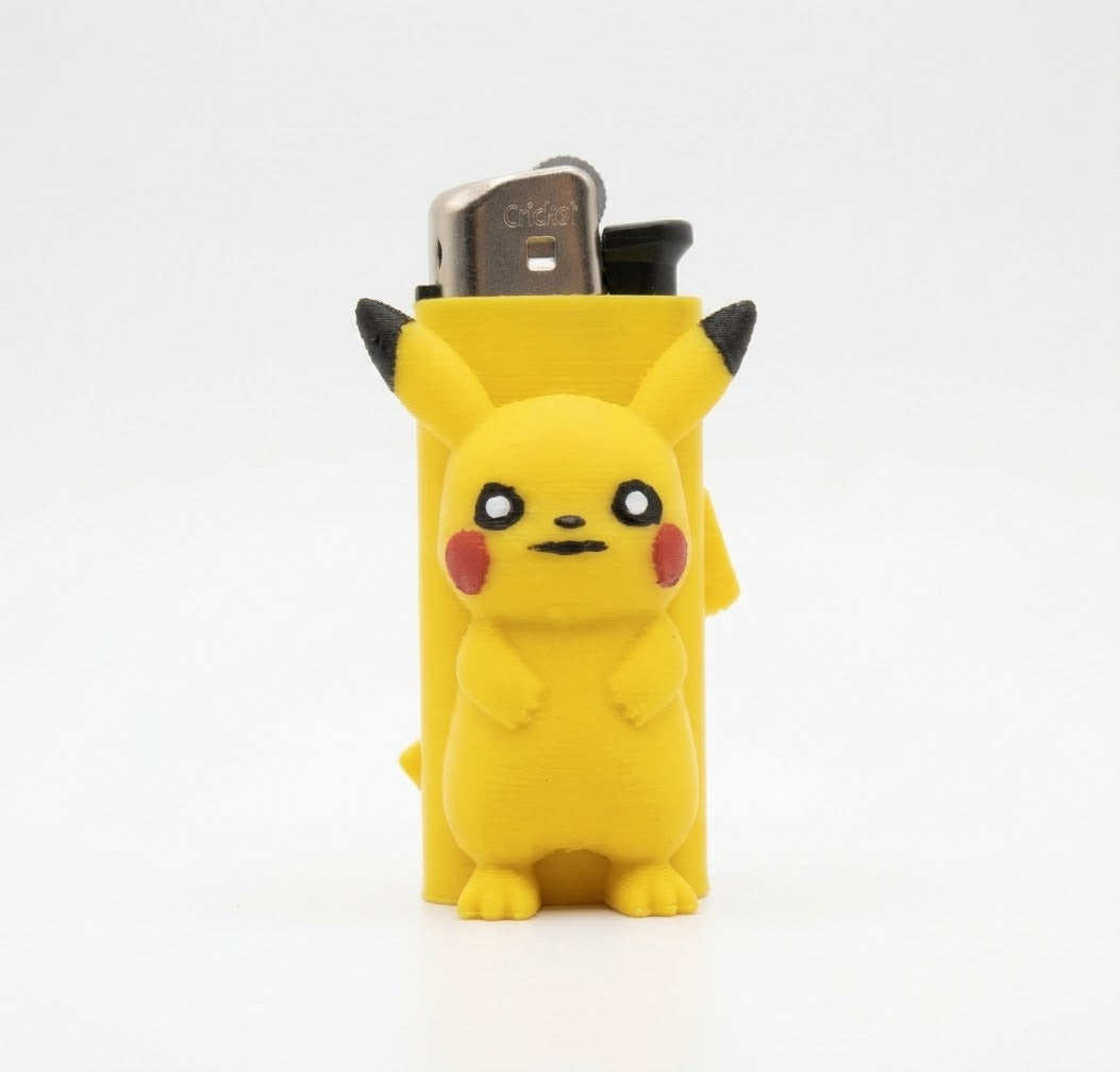 Pikachu Figürlü Özel Tasarım Çakmak – Sevimli Pokémon Aksesuarı
